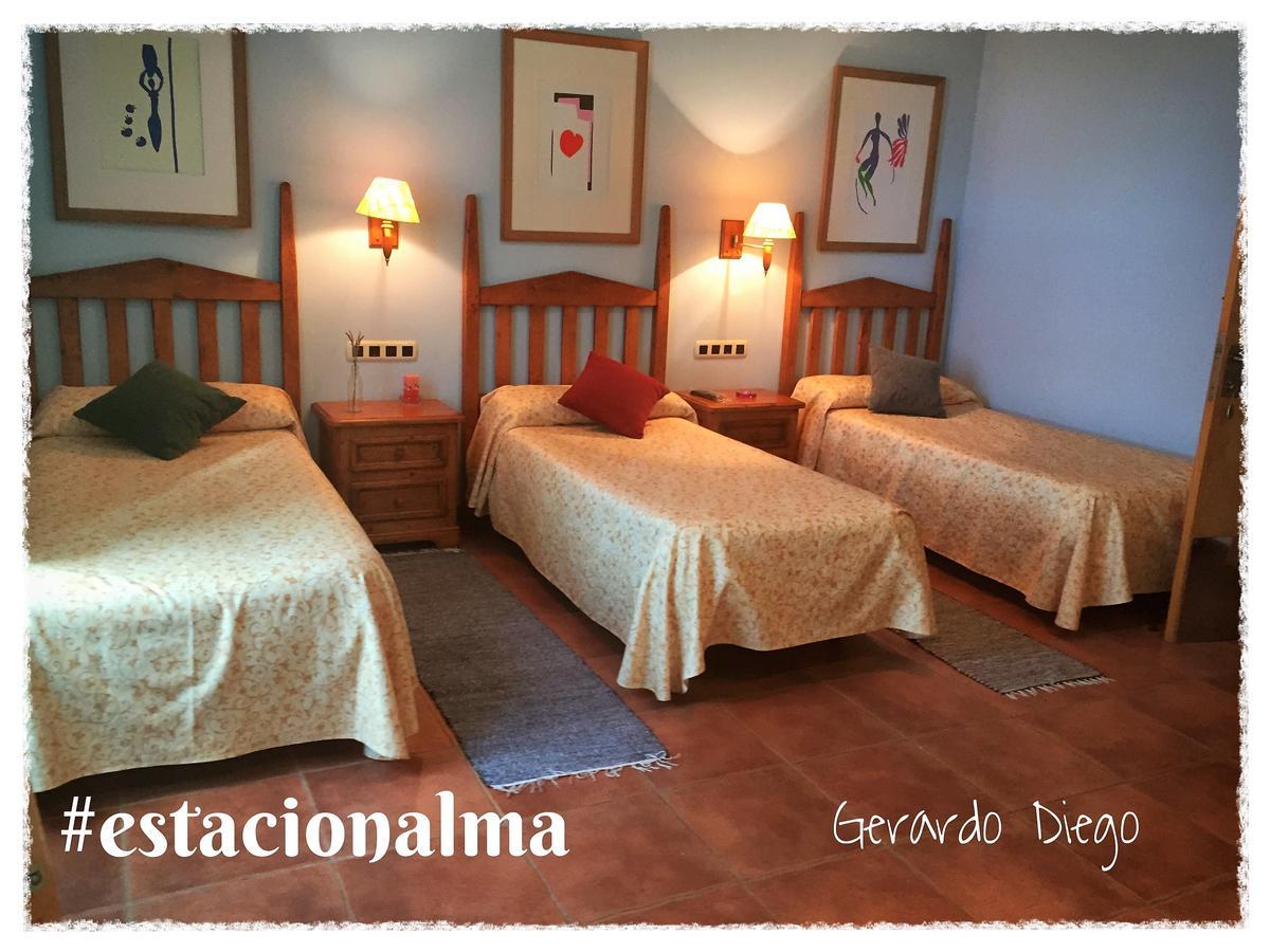 Hotel Rural La Estacion Del Alma Almazán エクステリア 写真